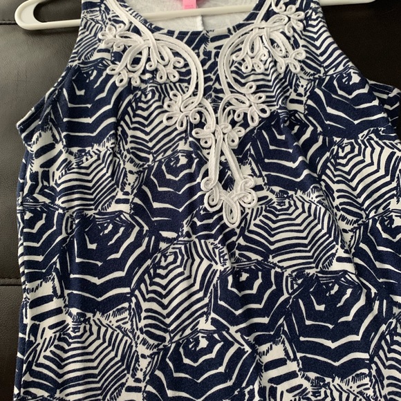 Lilly Pulitzer Oh Cabana Umbrella Print Dress - Picture 4 of 5